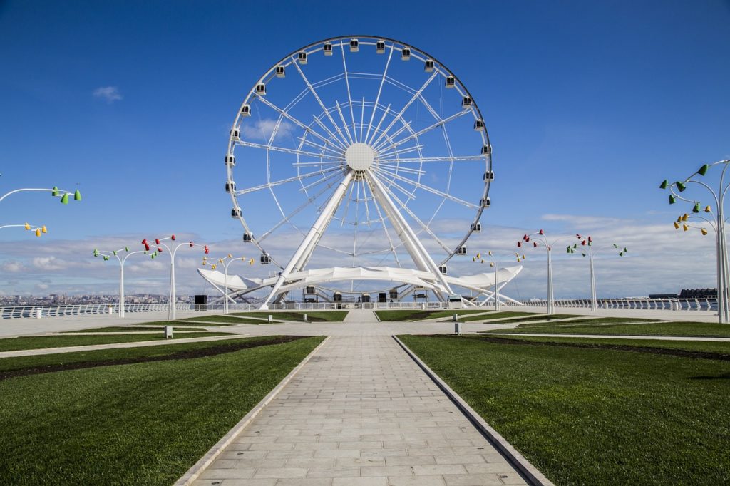 travel, baku, azerbaijan